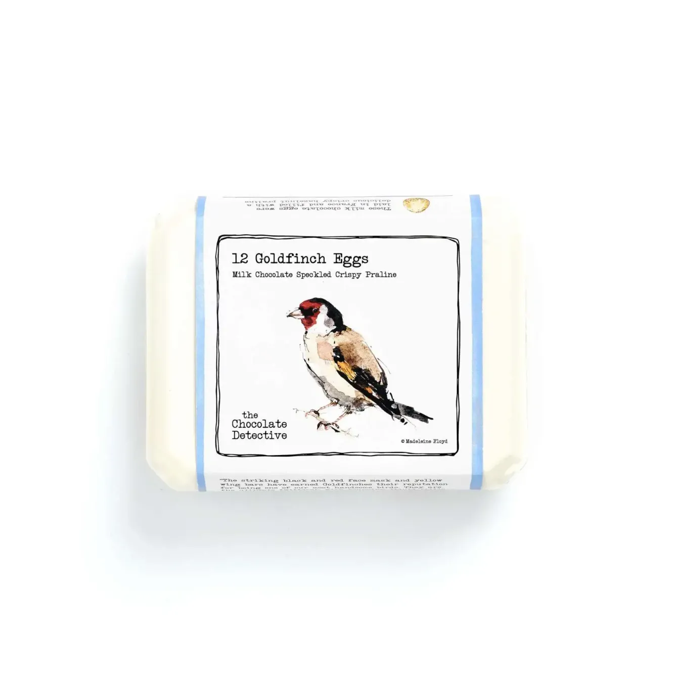 The Chocolate Detective Easter|Chocolate-12 Gold Finch Eggs by