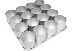 Silverwood Bakeware-16 Piece 3 inch Round Multi Mini Cake Tin Set