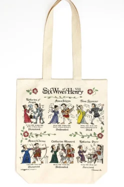 Picturemaps Bags-6 Wives of Henry VIII Tote Bag