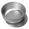 Silverwood Bakeware-8 x 2.25 Inch Deep Sandwich Cake Tin w. Loose Base
