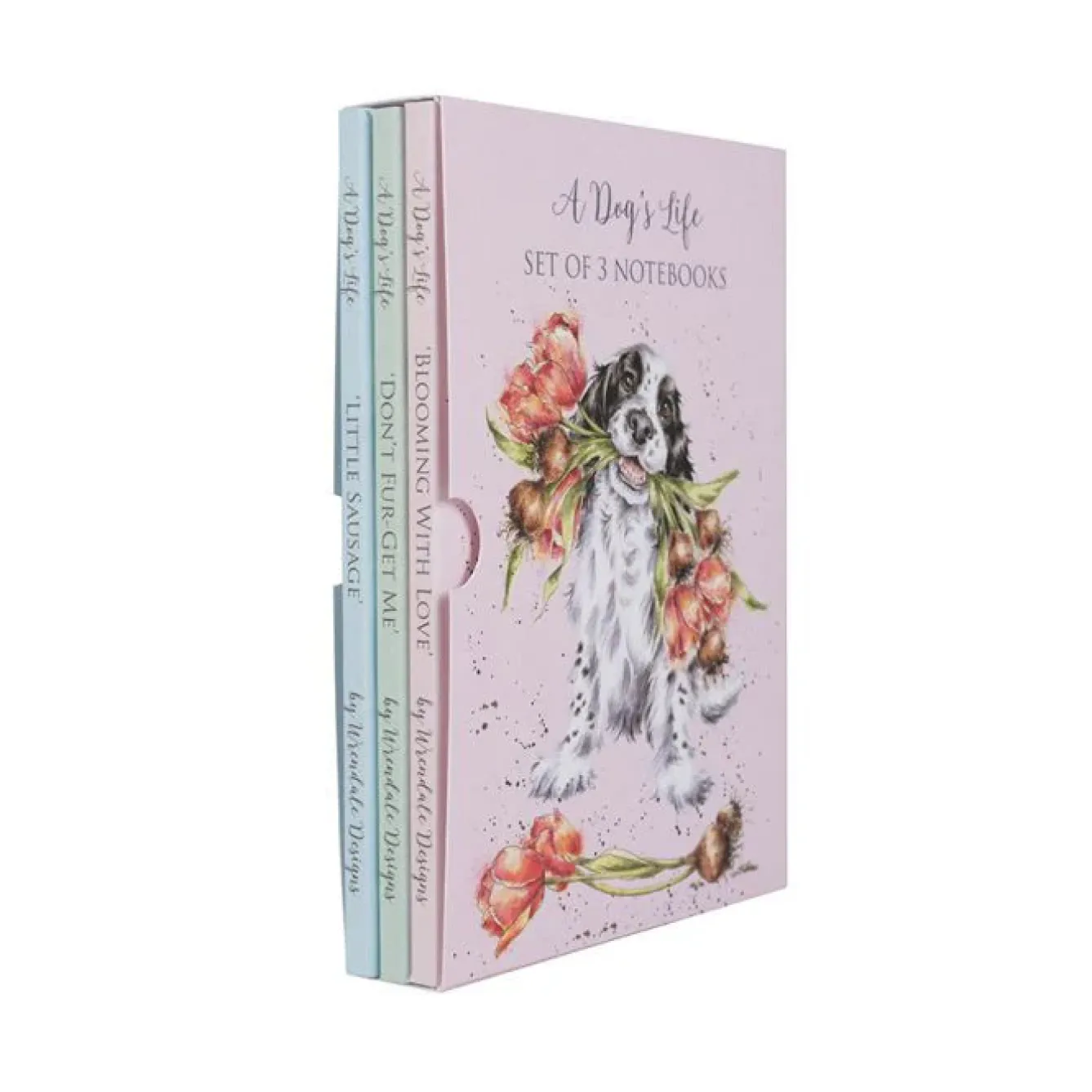 Wrendale Designs Stationery|Pets-A Dog's Life - Set of 3 Notebooks