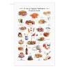 Yeti Tea|Tea Towels-A Very English Alphabet Food & Drink Tea Towel