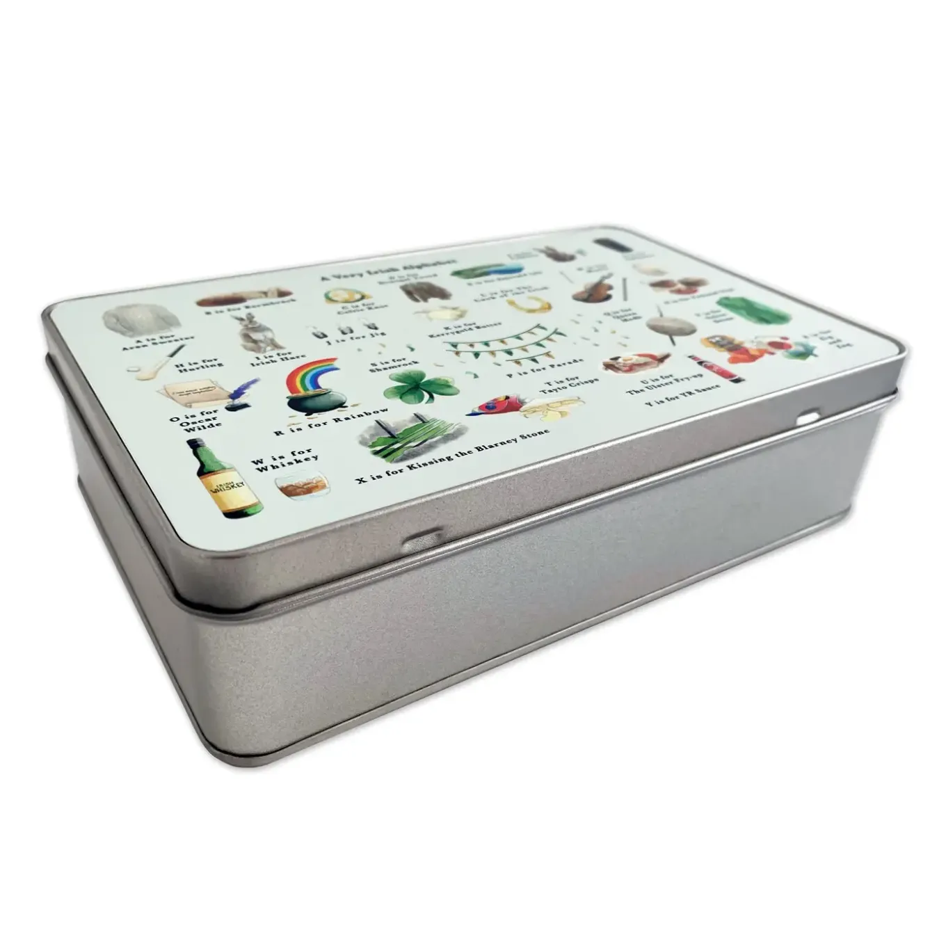 Yeti Storage Caddies|Storage-A Very Irish Alphabet Storage Tin