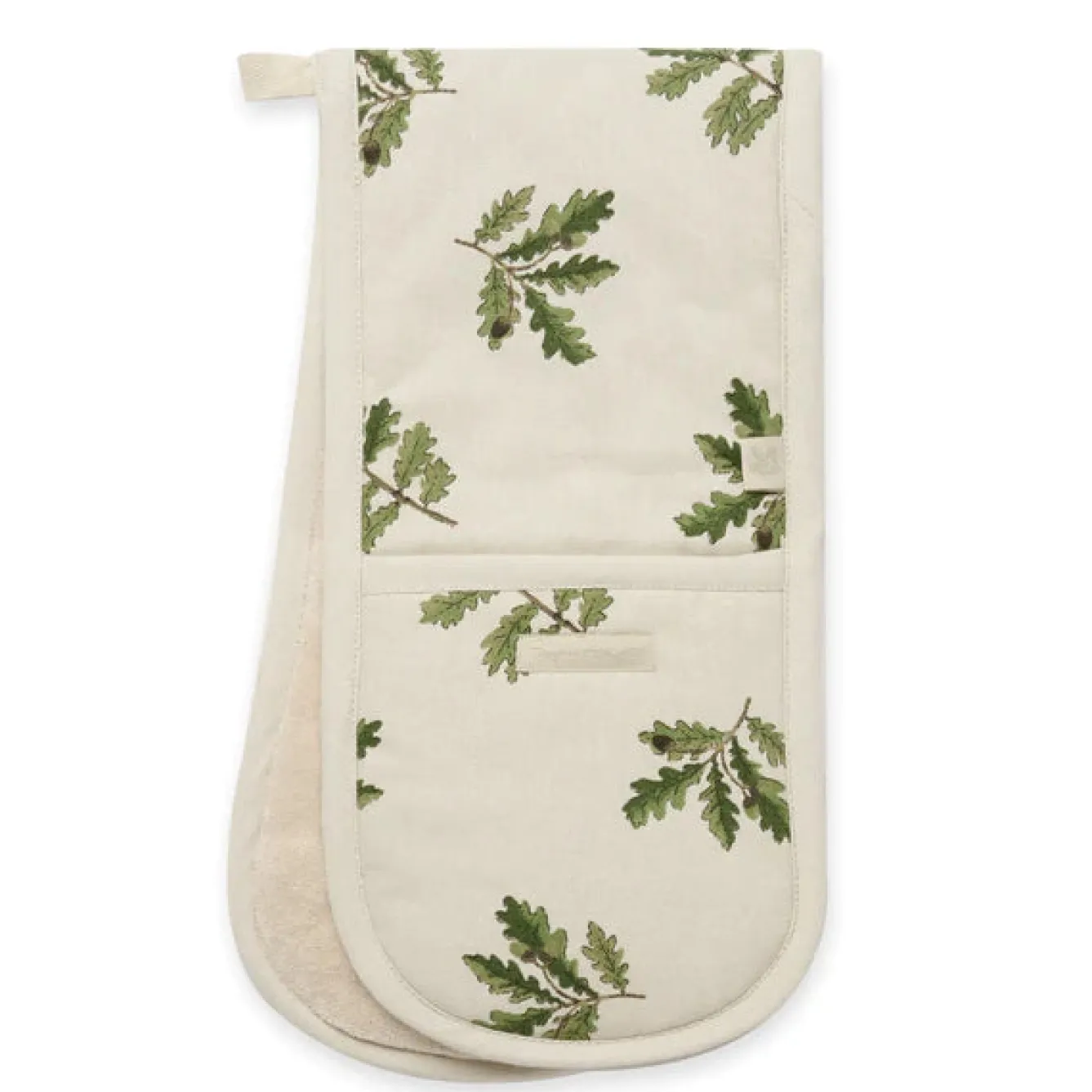 Sophie Allport Oven Gloves/Mitts-Acorn and Oak Leaves Double Oven Glove