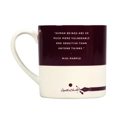 Half Moon Bay Whimsical-Agatha Christie "Body in the Library" Ceramic Mug