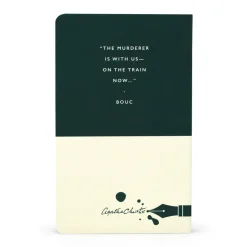 Half Moon Bay Stationery-Agatha Christie "Murder On The Orient Express" Pocket Notebook