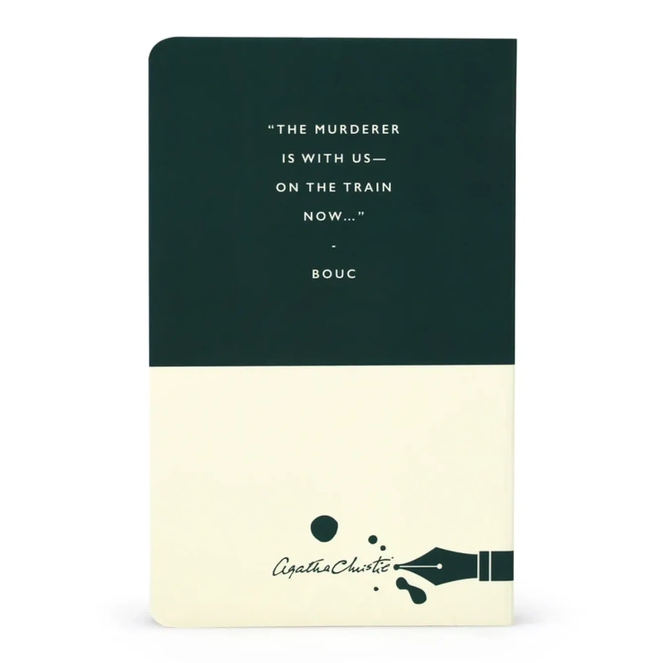 Half Moon Bay Stationery-Agatha Christie "Murder On The Orient Express" Pocket Notebook