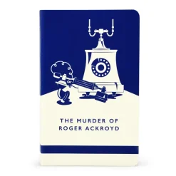 Half Moon Bay Stationery-Agatha Christie "The Murder of Roger Ackroyd" Pocket Notebook