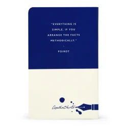 Half Moon Bay Stationery-Agatha Christie "The Murder of Roger Ackroyd" Pocket Notebook