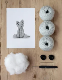 Toft Crafts Crafts-Alexandre the Cat Crochet Kit