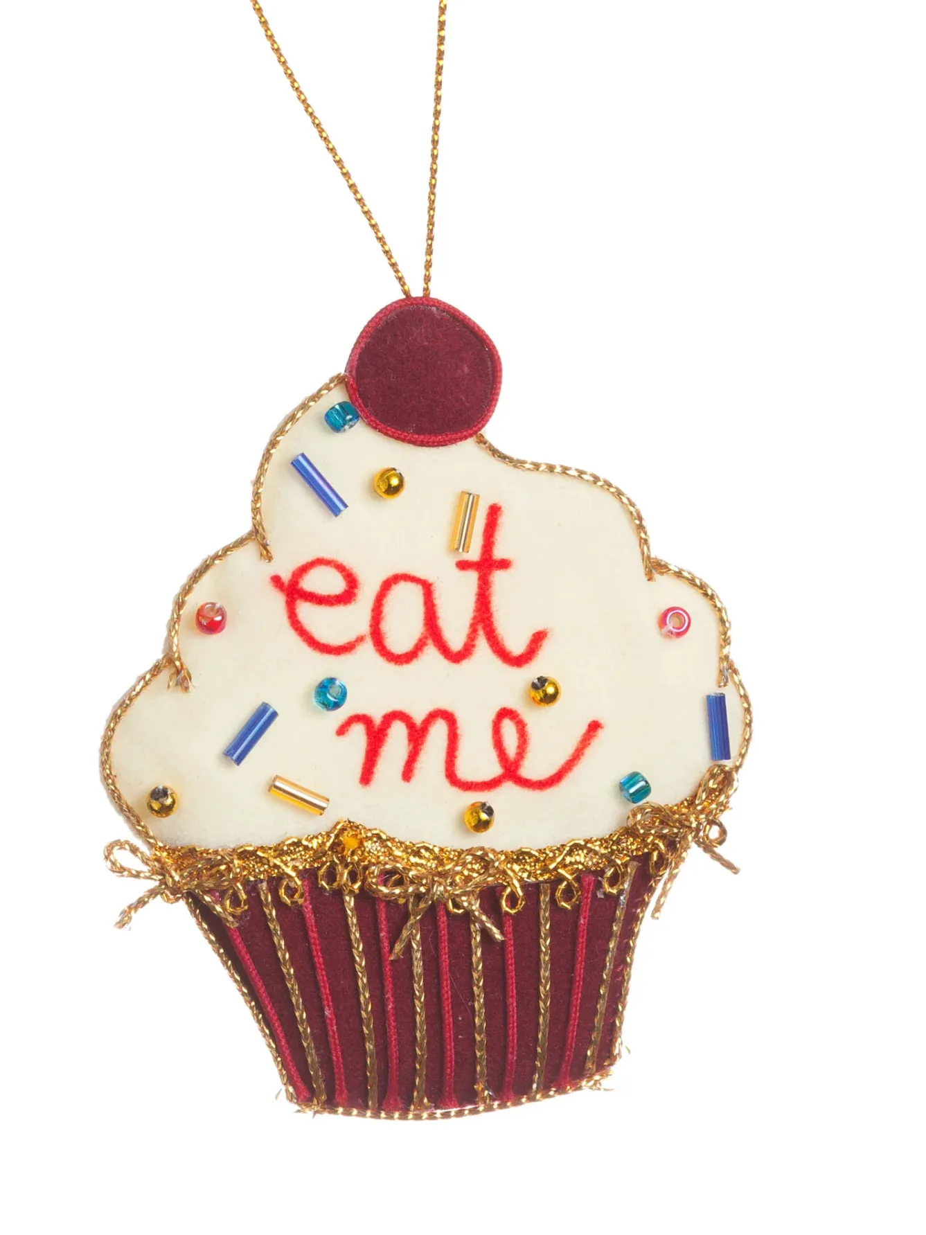 St. Nicolas Christmas Decorations|Seasonal Decor-Alice in Wonderland Cupcake Decoration