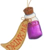 St. Nicolas Christmas Decorations|Seasonal Decor-Alice in Wonderland Potion Bottle Decoration