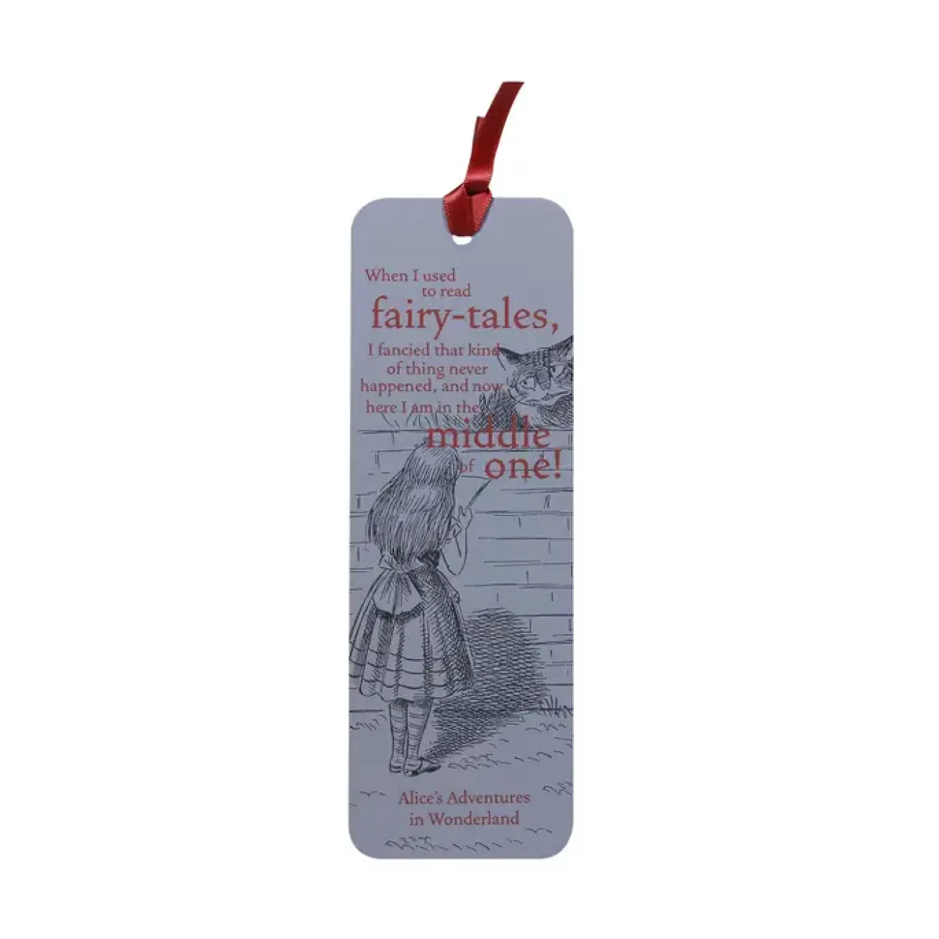 Half Moon Bay Stationery-Alice's Adventures in Wonderland Bookmark