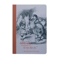 Half Moon Bay Stationery-Alice's Adventures in Wonderland A5 Notebook