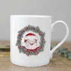 Toasted Crumpet Christmas-All Things Jolly (Santa) Fine Bone China Mug in a Gift Box