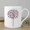 Toasted Crumpet Flowers & Garden-Allium Bone China Mug