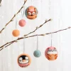 Hawthorn Handmade Children-Animal Christmas Baubles Felt Craft Kit