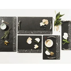 Selbrae Serving Plates & Boards-Antipasti Slate Cheese Board