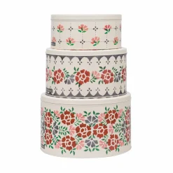 Emma Bridgewater Novelty-Antique Roses Set of 3 Round Cake Tins