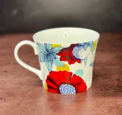 Repeat Repeat Flowers & Garden-Arcadia Fruit Bone China Mug
