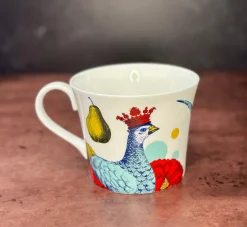 Repeat Repeat Animals|Animals-Arcadia Pheasant Bone China Mug