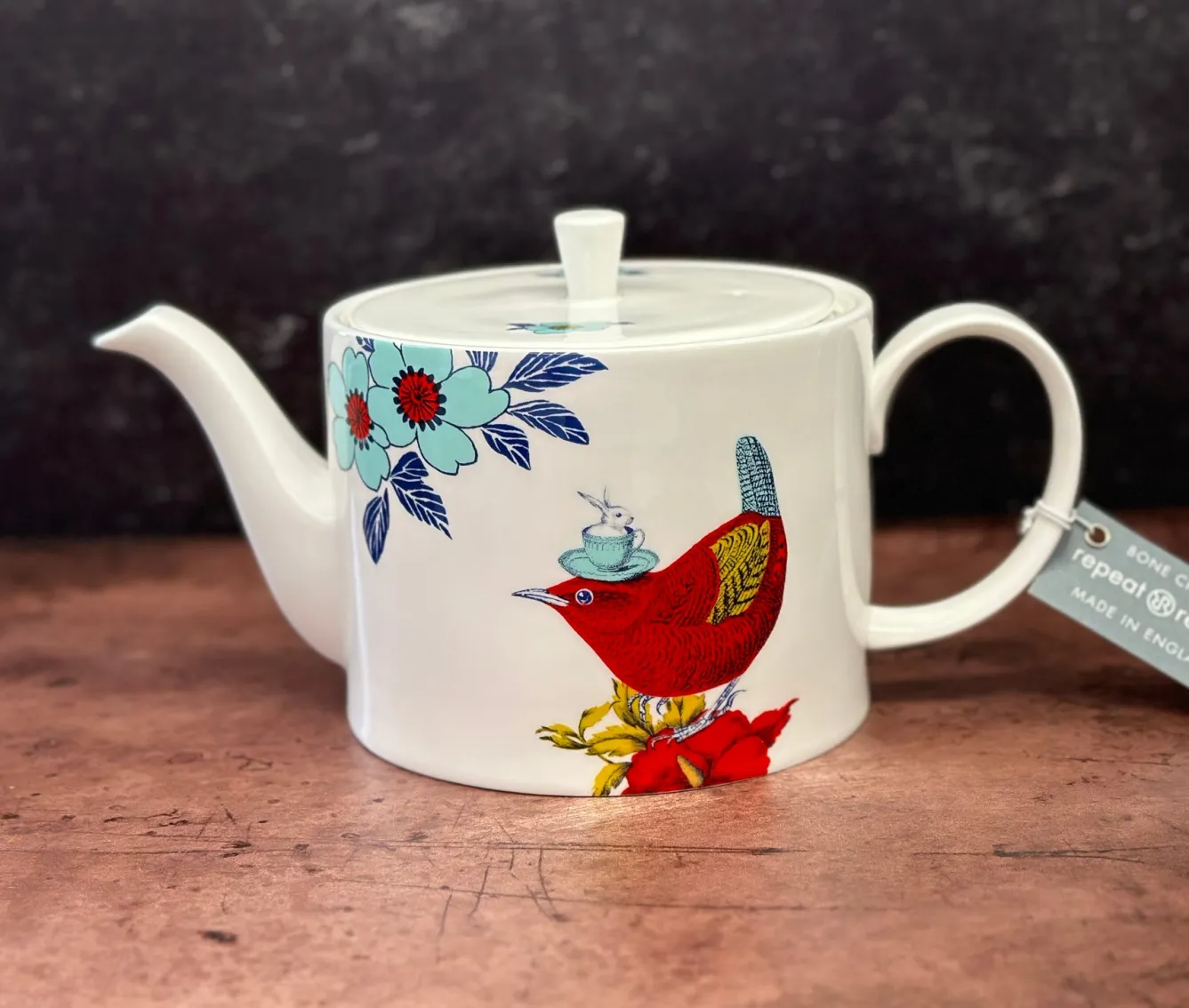 Repeat Repeat Tea|Teapots-Arcadia Wren Teapot