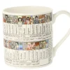 Picturemaps Tea|Whimsical-Art Chart Bone China Mug