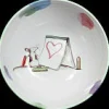 Two Bad Mice Bowls & Dishes-Art of Love Medium Bone China Bowl