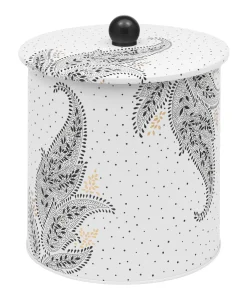 Sara Miller London Novelty|Storage-Artisanne Noir Biscuit Barrel