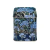 Elite Tins Tea|Tea Caddies-Arts & Crafts Agapanthus Mini Tea Tin
