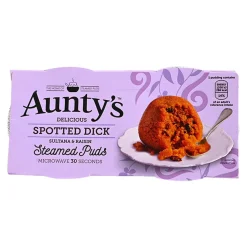 Tea & Biscuits British Store Cupboard-Aunty's Spotted Dick Steamed Puds