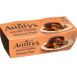 Tea & Biscuits British Store Cupboard-Aunty's Sticky Toffee Steamed Puds