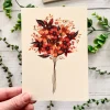 Becky Amelia Greeting Cards-Autumn Bouquet Greeting Card