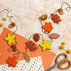 Hawthorn Handmade Crafts|Children-Autumn Garland Needle Felting Kit