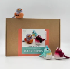 Bergin & Bath Crafts-Baby Birds Needle Felting Kit