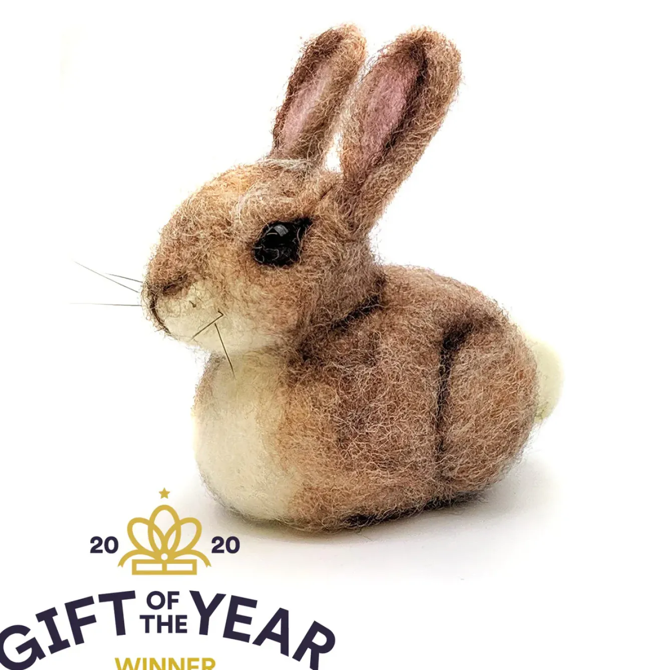 The Crafty Kit Co. Crafts-Baby Bunny Needle Felting Kit