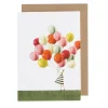 Laura Stoddart Greeting Cards-Balloons Blank Greetings Card