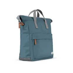 Ori London Bags-Bantry Airforce Blue Recycled Nylon Backpack - Small