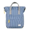 Ori London Bags-Bantry B Hickory Stripe Small Recycled Canvas