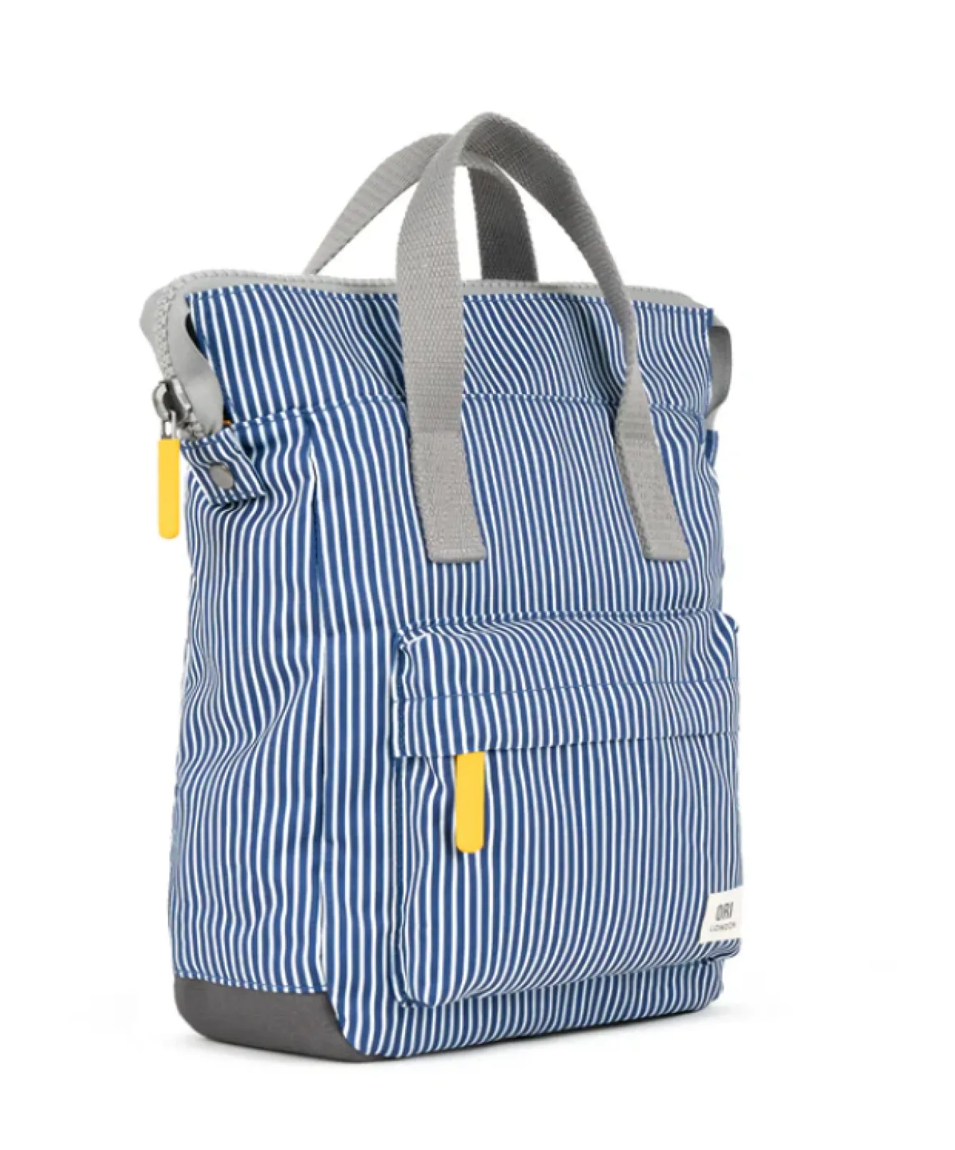 Ori London Bags-Bantry B Hickory Stripe Small Recycled Canvas