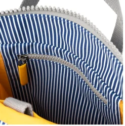 Ori London Bags-Bantry B Hickory Stripe Small Recycled Canvas