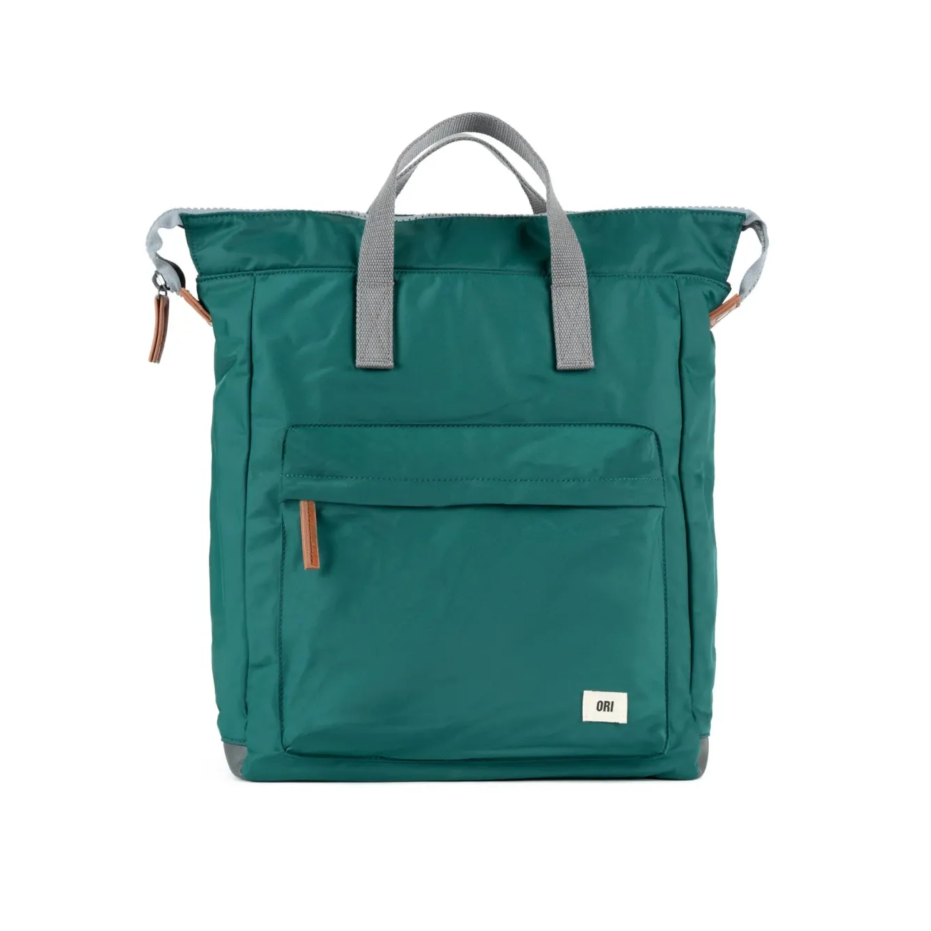 Ori London Bags-Bantry B Teal Recycled Nylon Backpack - Large
