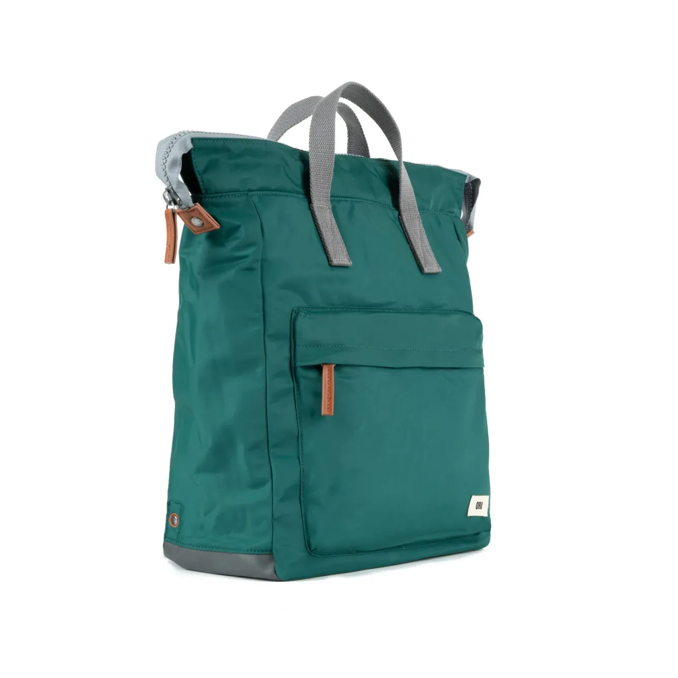 Ori London Bags-Bantry B Teal Recycled Nylon Backpack - Large