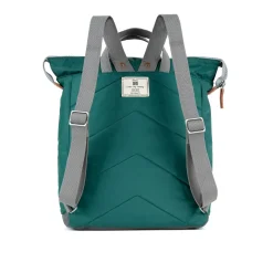 Ori London Bags-Bantry B Teal Recycled Nylon Backpack - Large