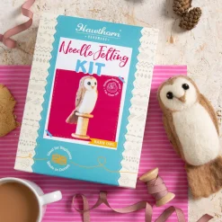 Hawthorn Handmade Crafts-Barn Owl Needle Felting Kit