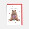 Lottie Murphy Valentine's Day-Bear Valentine's Card