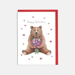 Lottie Murphy Valentine's Day-Bear Valentine's Card