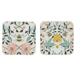 Ulster Weavers Coasters-Bee Bloom Coasters - Set of 4