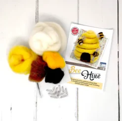 The Crafty Kit Co. Crafts-Bee Hive Needle Felting Kit