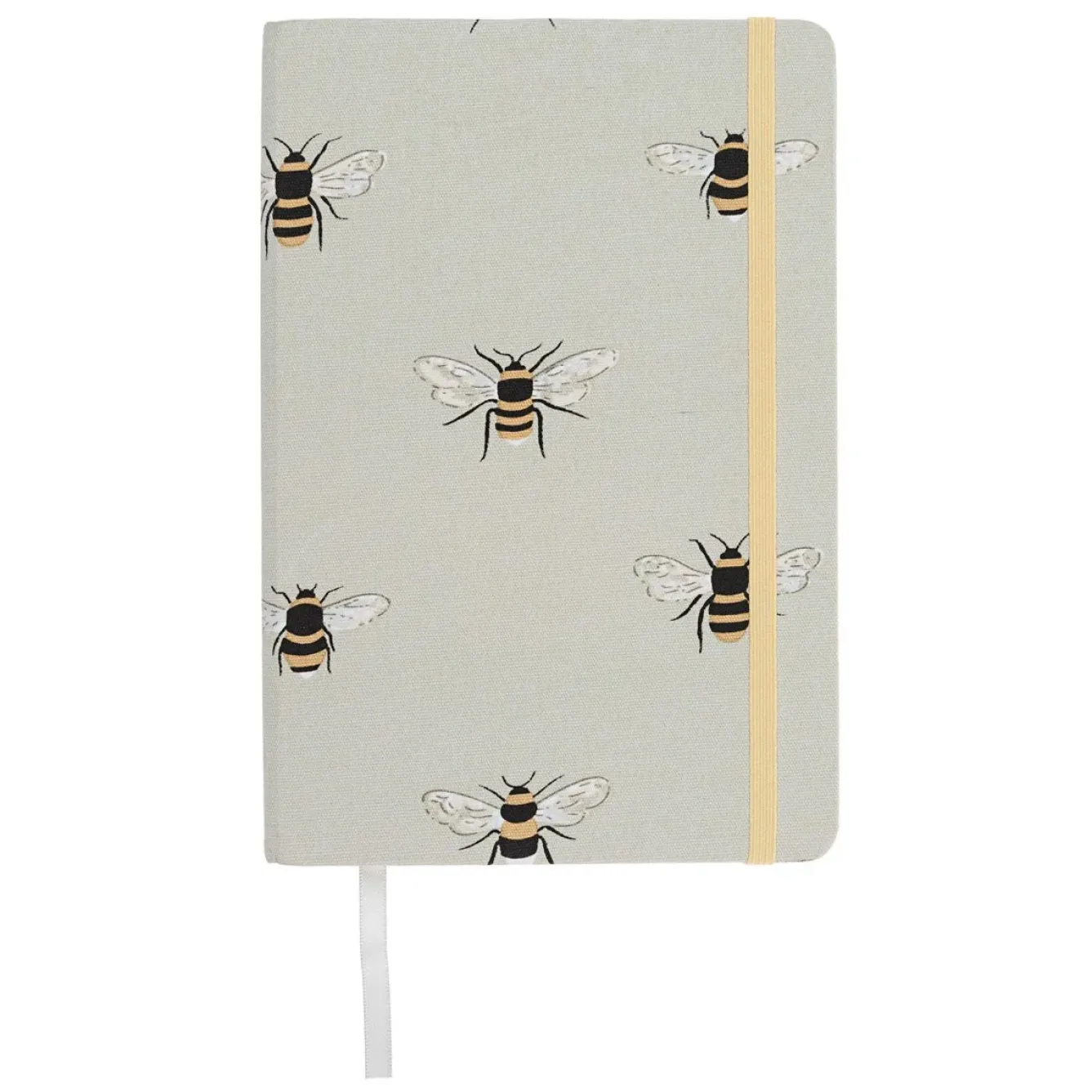 Sophie Allport Stationery-Bees A5 Fabric Notebook